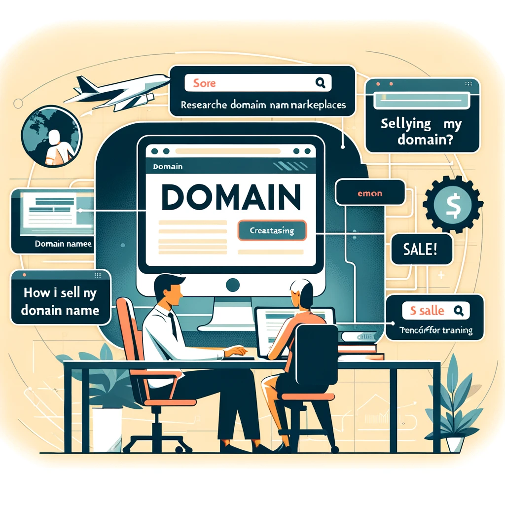 How do I sell my domain name